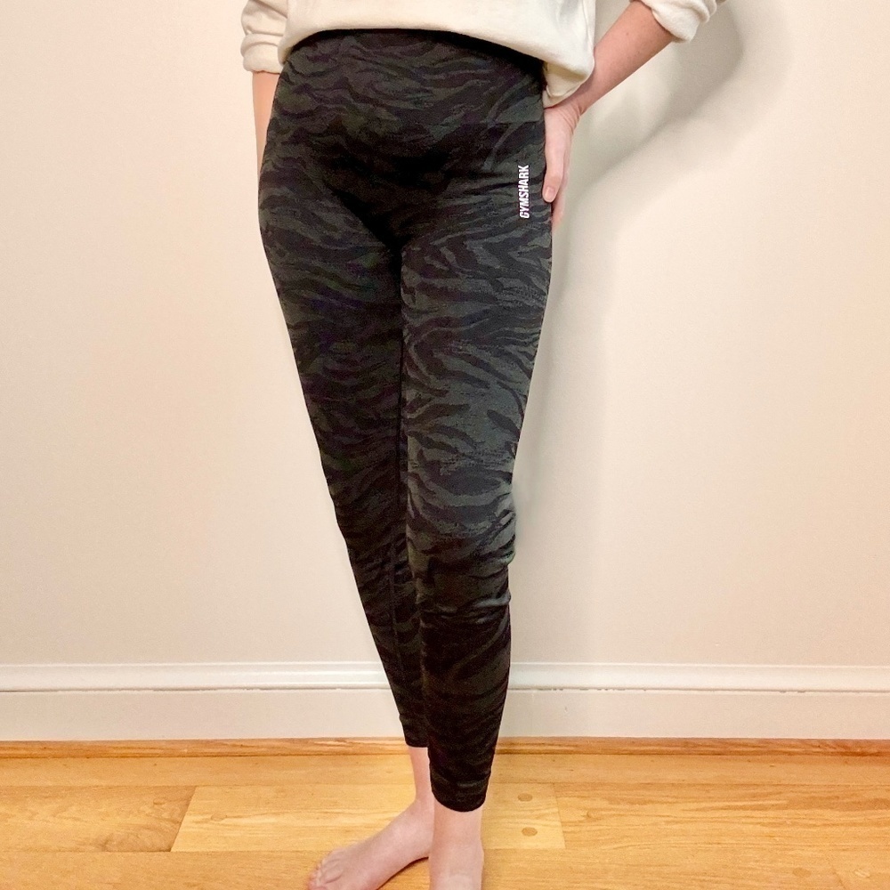 Gym Shark Printed Yoga Pants